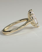 MET 0069 Marquise Solitaire Engagement Ring