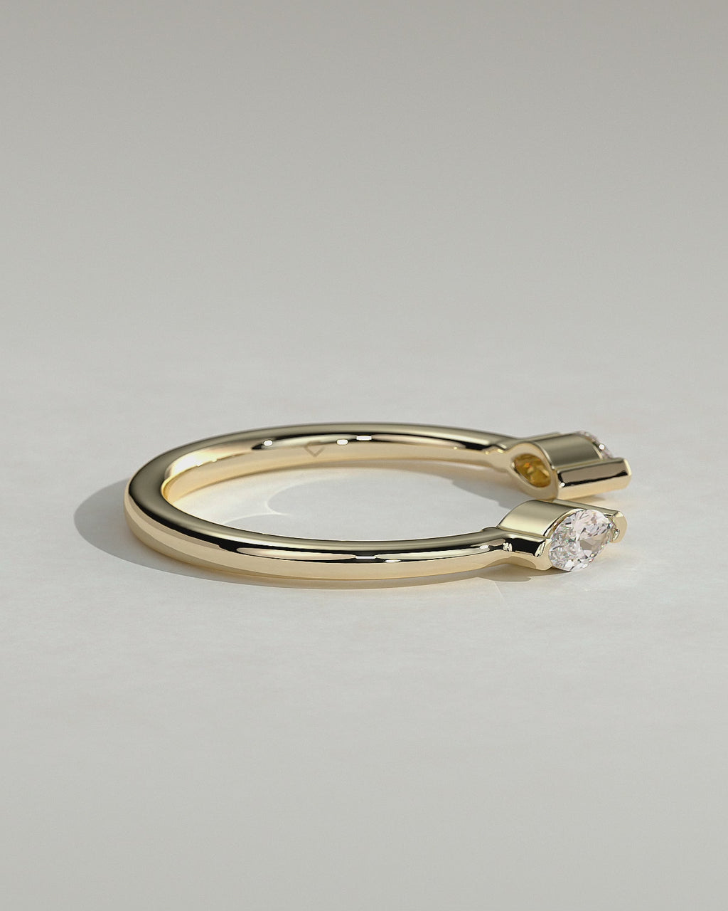 MET 0421 women's wedding ring in yellow gold, original product video