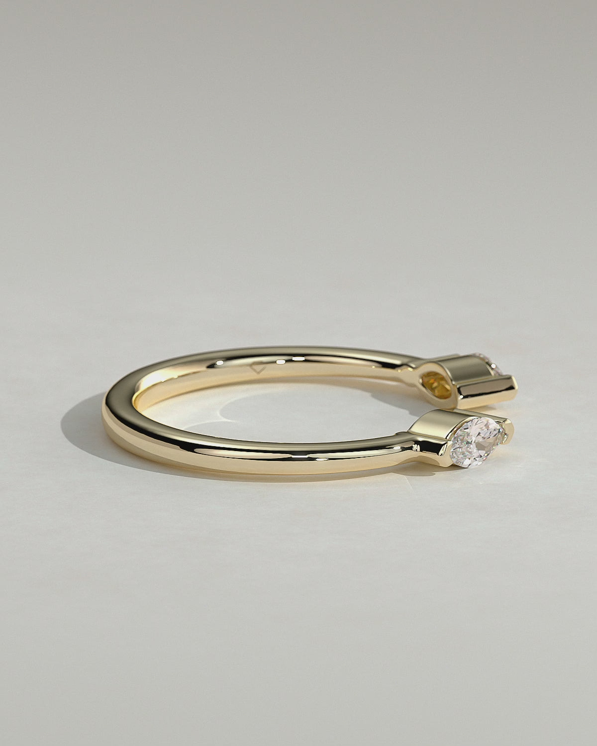 MET 0421 women's wedding ring in yellow gold, original product video