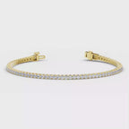 MET-WB-0048 | 14K Yellow Gold | LGB400016 | Yellow Gold 4ctw Rivera Tennis Bracelet | LGB400016-1.mp4