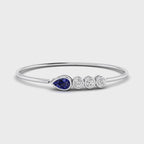 MET-WB-0071 | 14K White Gold | LGBB0015 | White Gold Tiana Sapphire & Diamond Bangle | LGBB0015-1.mp4