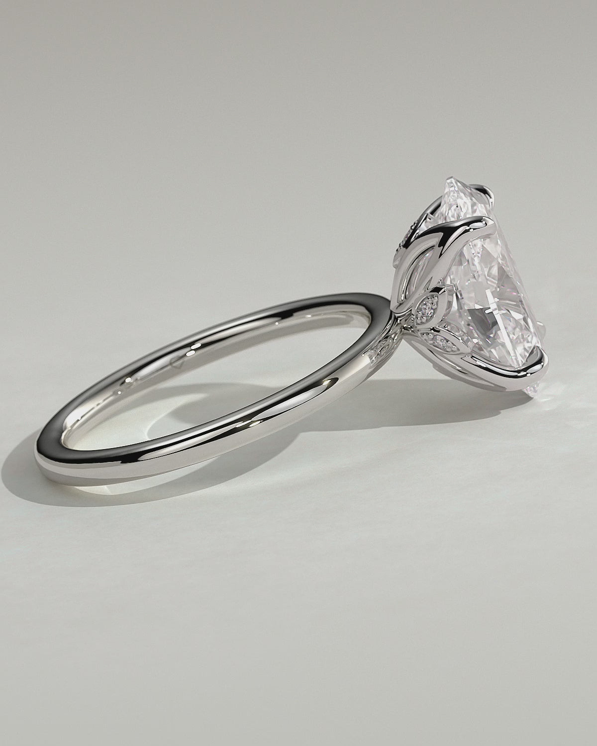 MET 0076 Aurelie - source-tagged 4 ct - 18K White Gold source reference - product video
