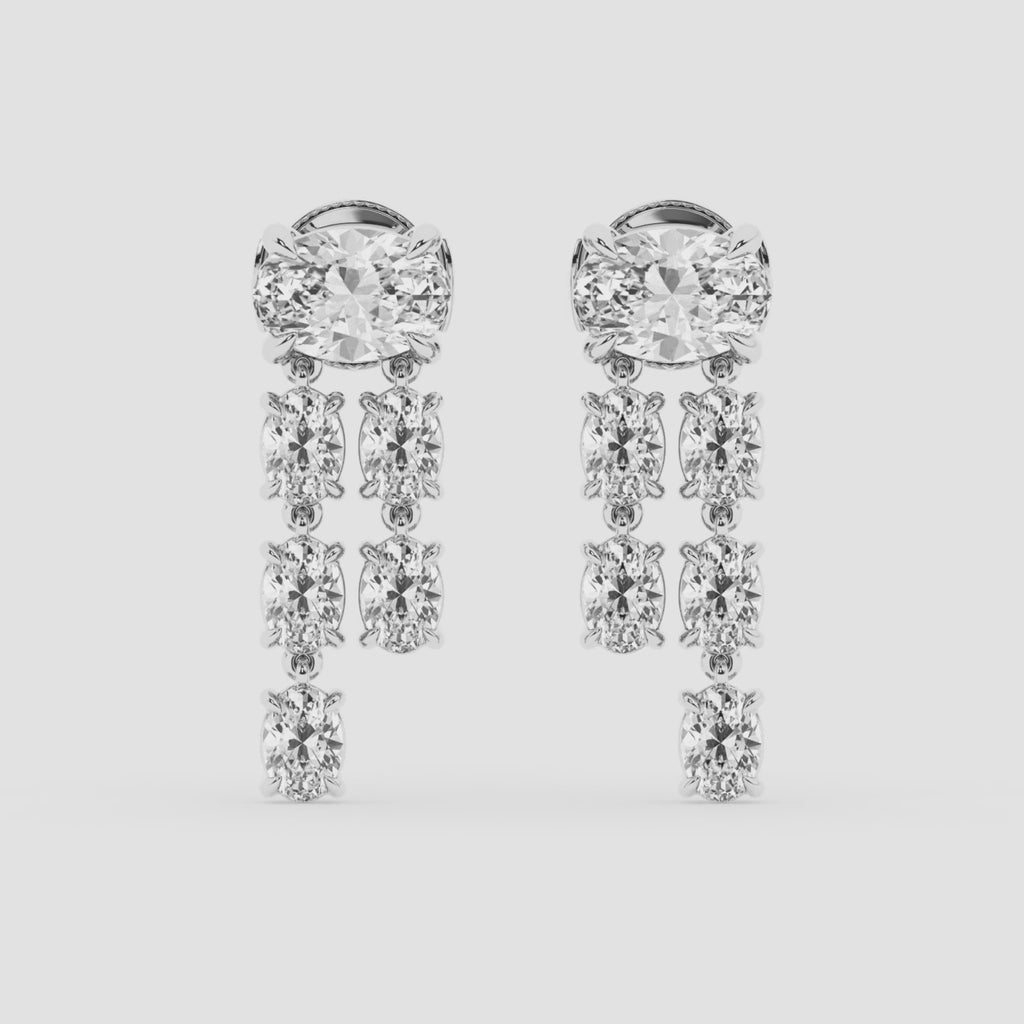 MET DIAMOND GBK008 | diamond earrings video