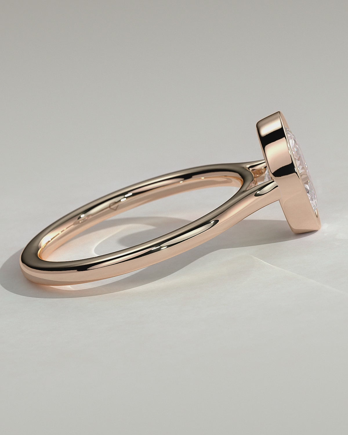 MET 0151 - 1 ct center stone - 18k Rose Gold source reference - product rotation video