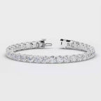 MET-WB-0042 | 14K White Gold | LGBO90066 | White Gold 17ctw Rivera Tennis Bracelet | LGBO90066-1.mp4