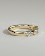 MET 0427 women's wedding ring in yellow gold, original product video