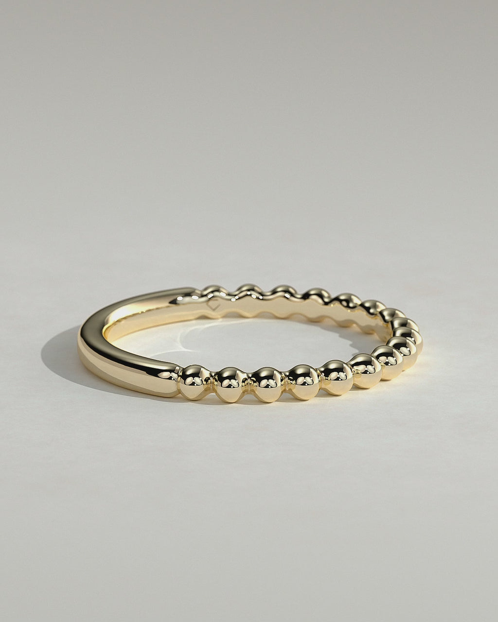 MET 0424 women's wedding ring in yellow gold, original product video