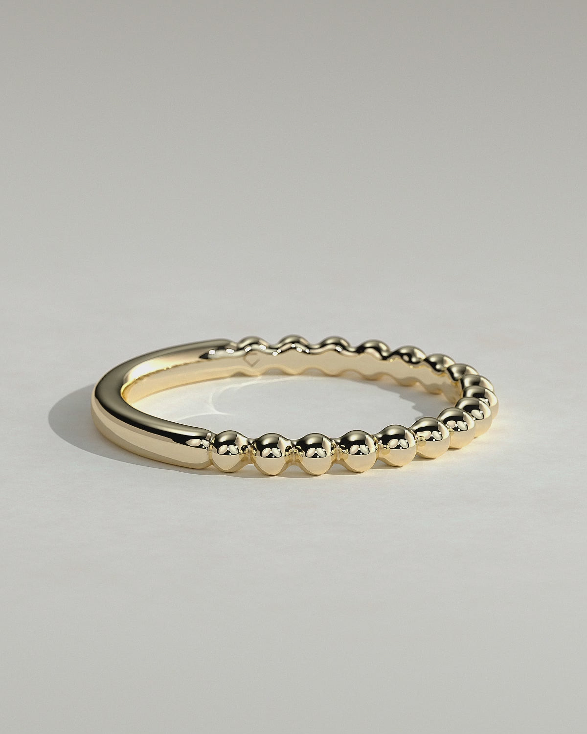 MET 0424 women's wedding ring in yellow gold, original product video