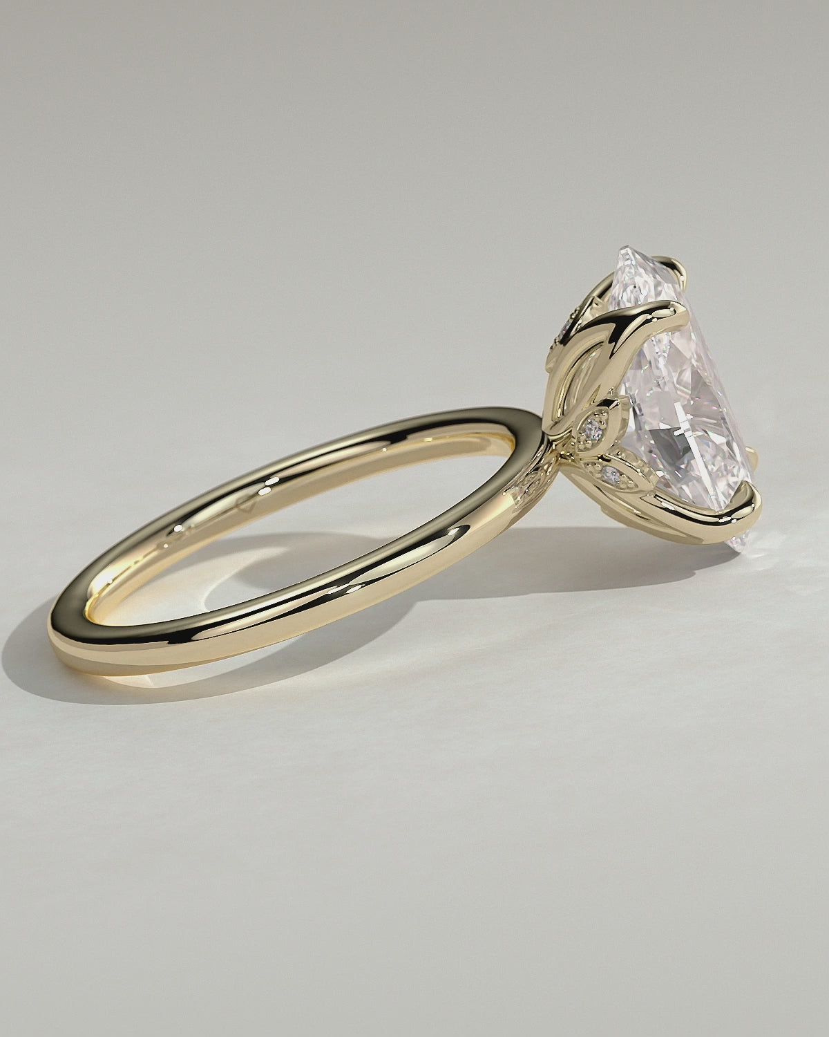 MET 0076 Aurelie - source-tagged 4 ct - 18K Yellow Gold source reference - product video