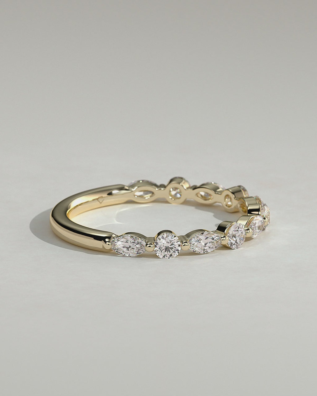 MET 0376 women's wedding ring in yellow gold, original product video
