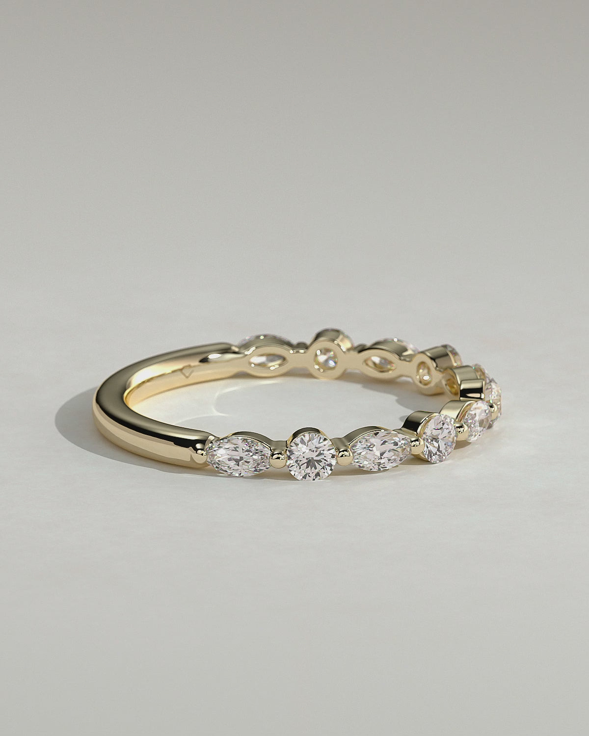 MET 0376 women's wedding ring in yellow gold, original product video