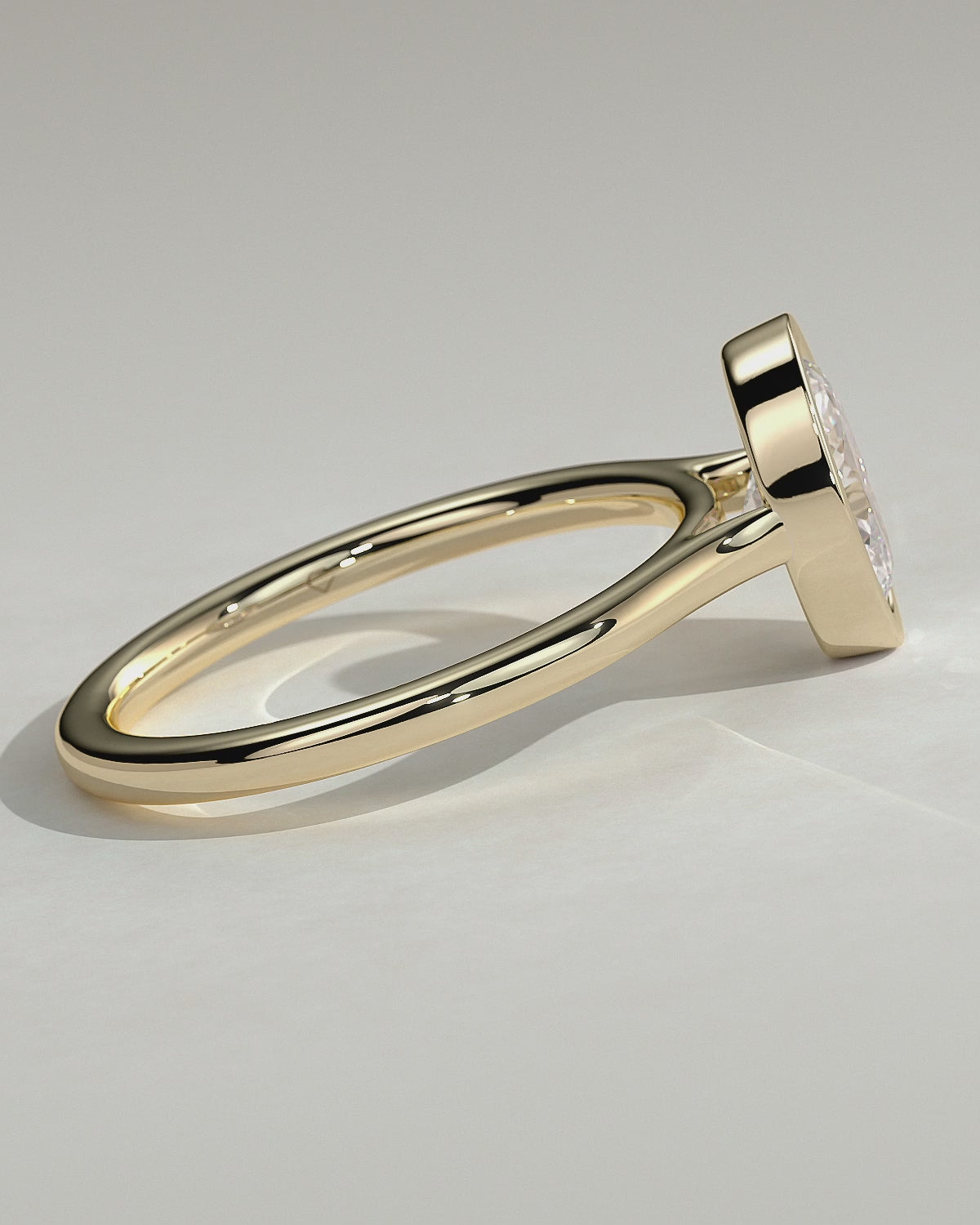 MET 0151 - 1 ct center stone - 18k Yellow Gold source reference - product rotation video