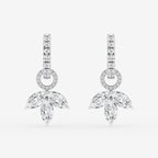 GBK007 source marquise diamond drop earrings video