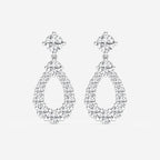 GBK010 source graduated round diamond drop earrings video