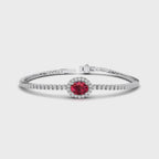 MET-WB-0079 | 14K White Gold | LGBT0183 | White Gold Oval Ruby Diamond Bracelet | LGBT0183-1.mp4