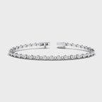 MET-WB-0012 | 14K White Gold | LGBT0129 | White Gold Bubble Bezel Tennis Bracelet (1ctw) | LGBT0129-1.mp4
