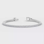 MET-WB-0049 | 14K White Gold | LGB300021 | White Gold 3ctw Rivera Tennis Bracelet | LGB300021-1.mp4