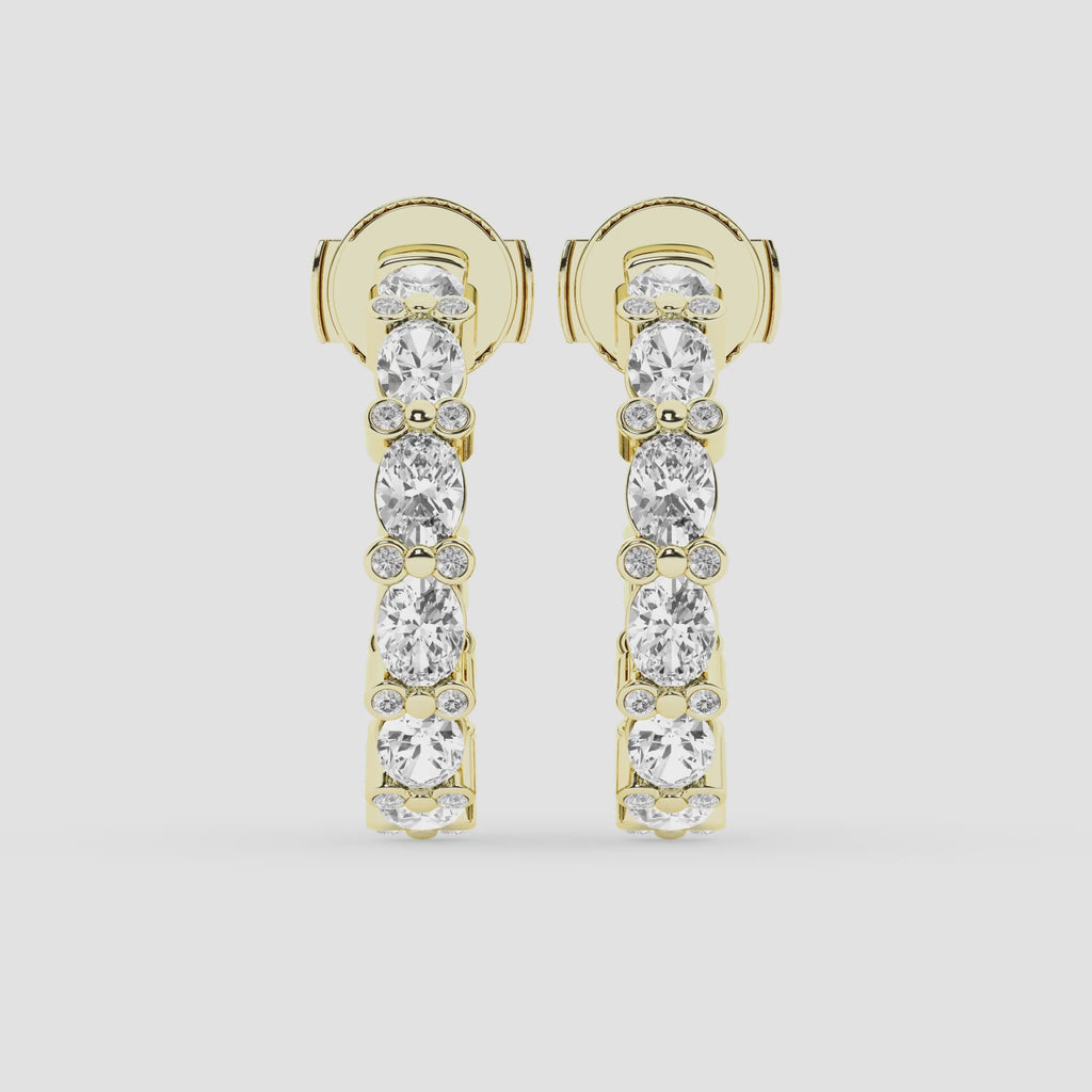 MET DIAMOND GBK096 | diamond earrings video