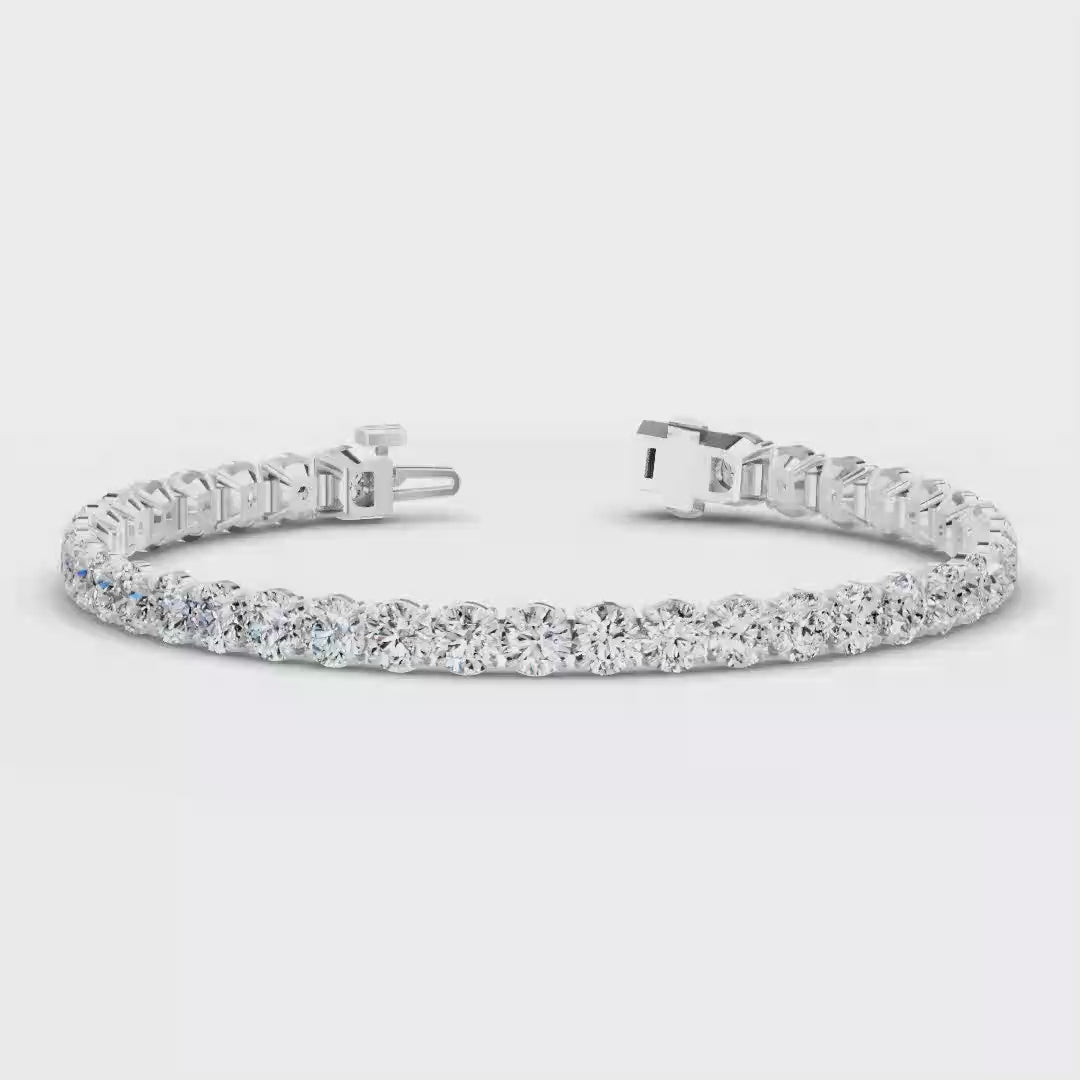 MET-WB-0043 | 14K White Gold | LGBO90063 | White Gold 14ctw Rivera Tennis Bracelet | LGBO90063-1.mp4