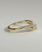 MET 0402 women's wedding ring in yellow gold, original product video