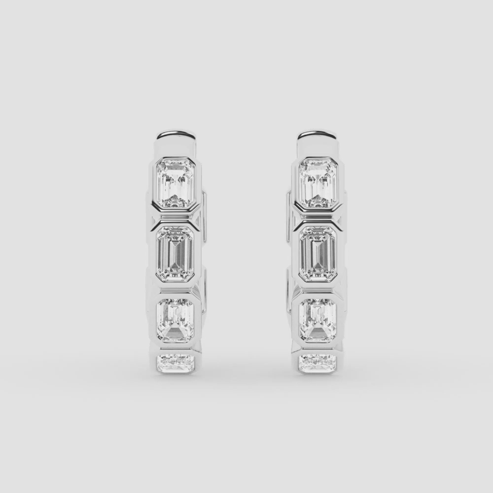 MET DIAMOND GBK066 | diamond earrings video