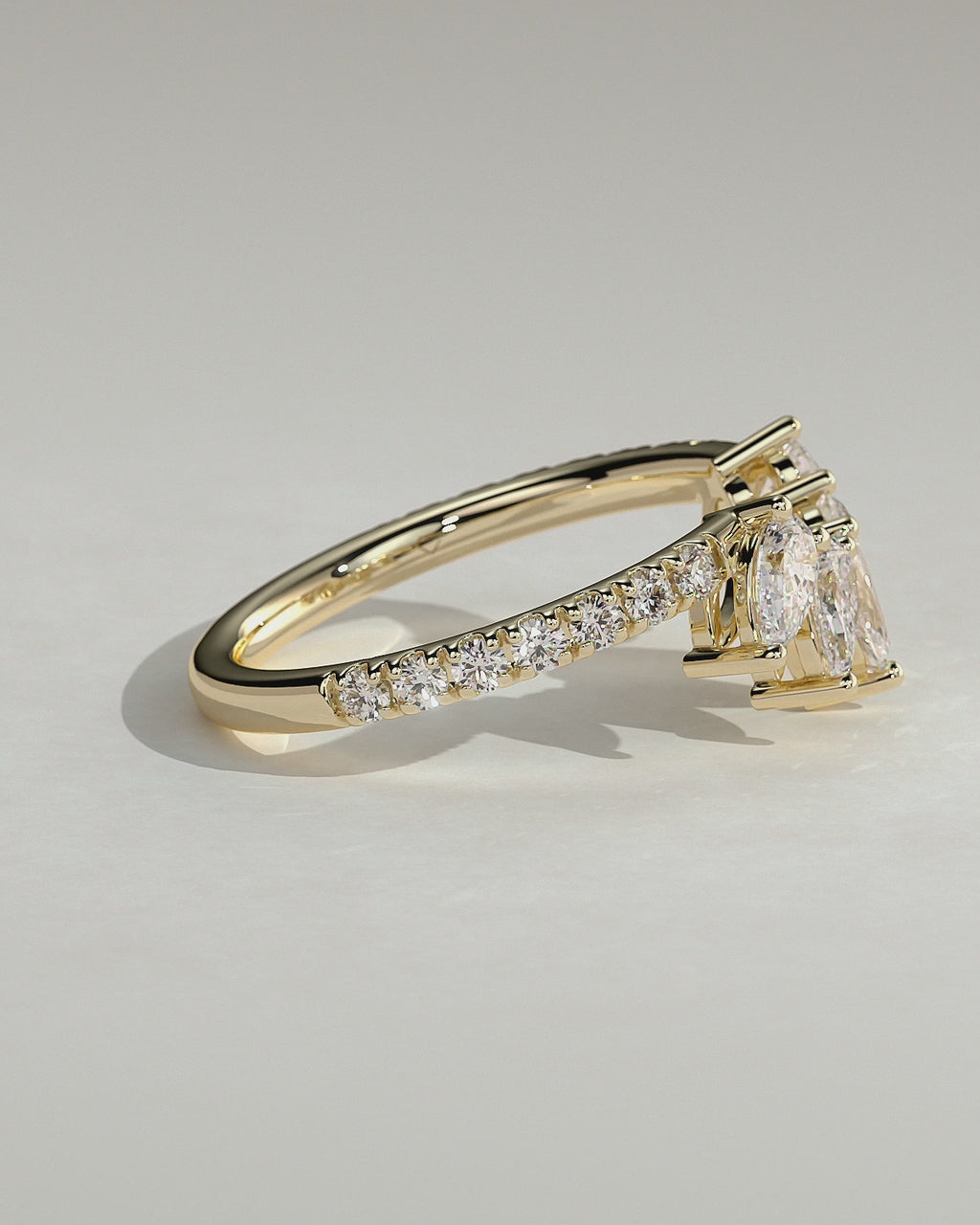 MET 0429 women's wedding ring in yellow gold, original product video