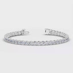 MET-WB-0045 | 14K White Gold | LGBO90056 | White Gold 10ctw Rivera Tennis Bracelet | LGBO90056-1.mp4