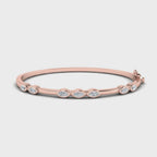 MET-WB-0004 | 14K Rose Gold | LGBB0022 | Rose Gold Harmony Marquise Bangle (3/4ctw) | LGBB0022-1.mp4