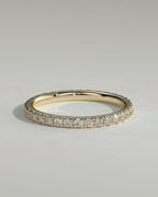 MET 0423 women's wedding ring in yellow gold, original product video