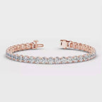 MET-WB-0043 | 14K Rose Gold | LGBO90062 | Rose Gold 14ctw Rivera Tennis Bracelet | LGBO90062-1.mp4