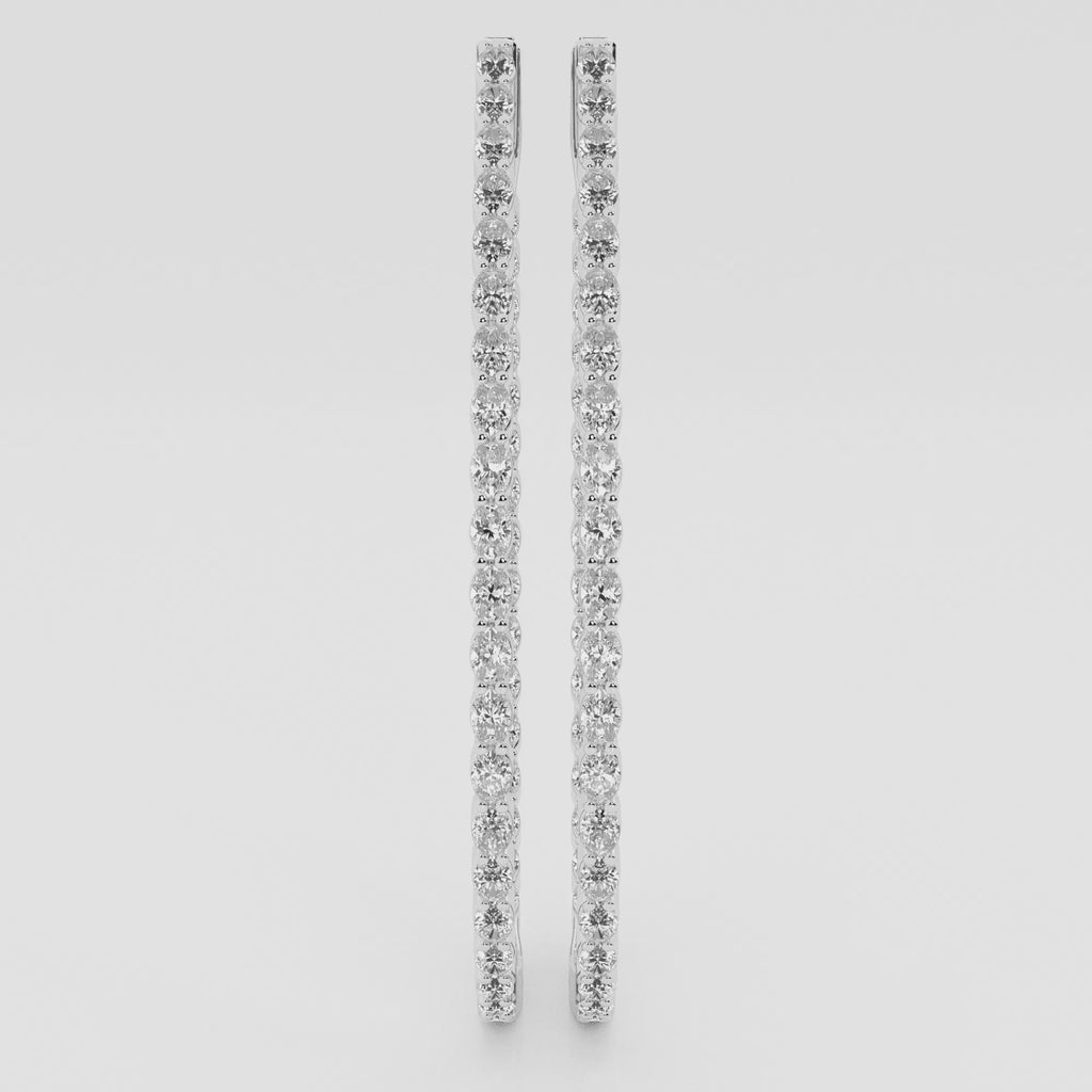 MET DIAMOND GBK073 | diamond earrings video