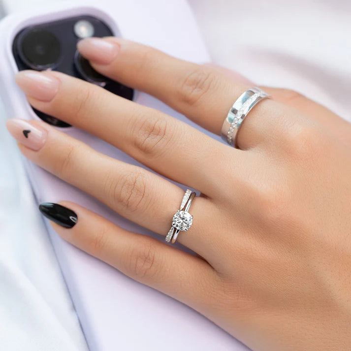Classic Solitaire Lab Grown Diamond Engagement Ring