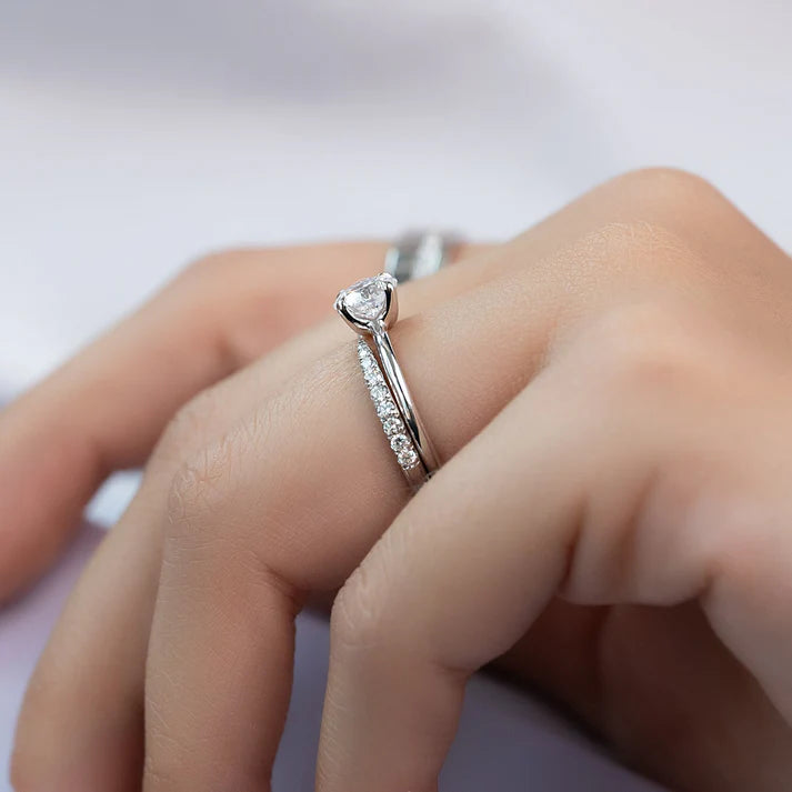 Classic Solitaire Lab Grown Diamond Engagement Ring